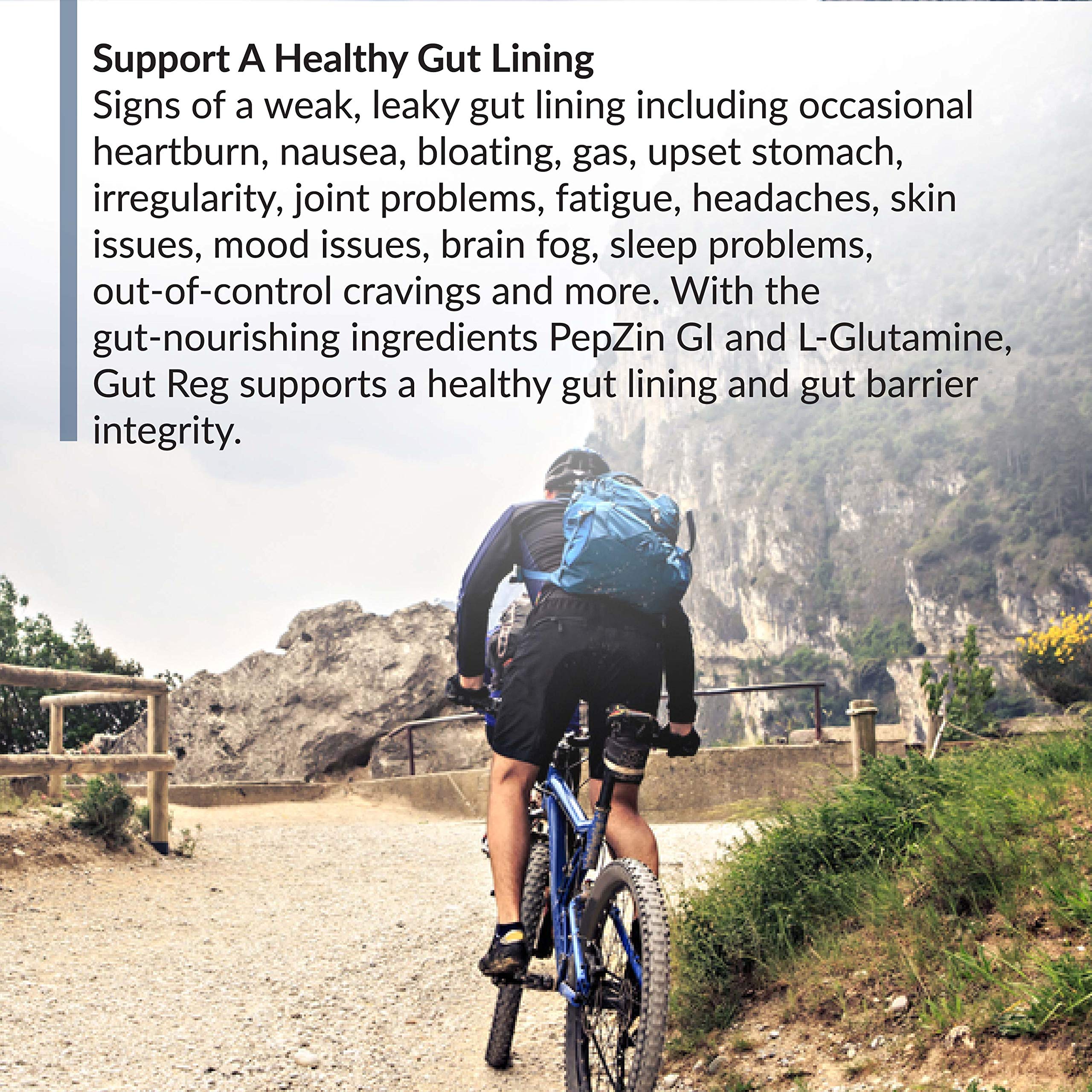 PepZin GI ingredient label showing zinc and l-carnosine