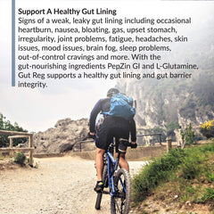 PepZin GI ingredient label showing zinc and l-carnosine