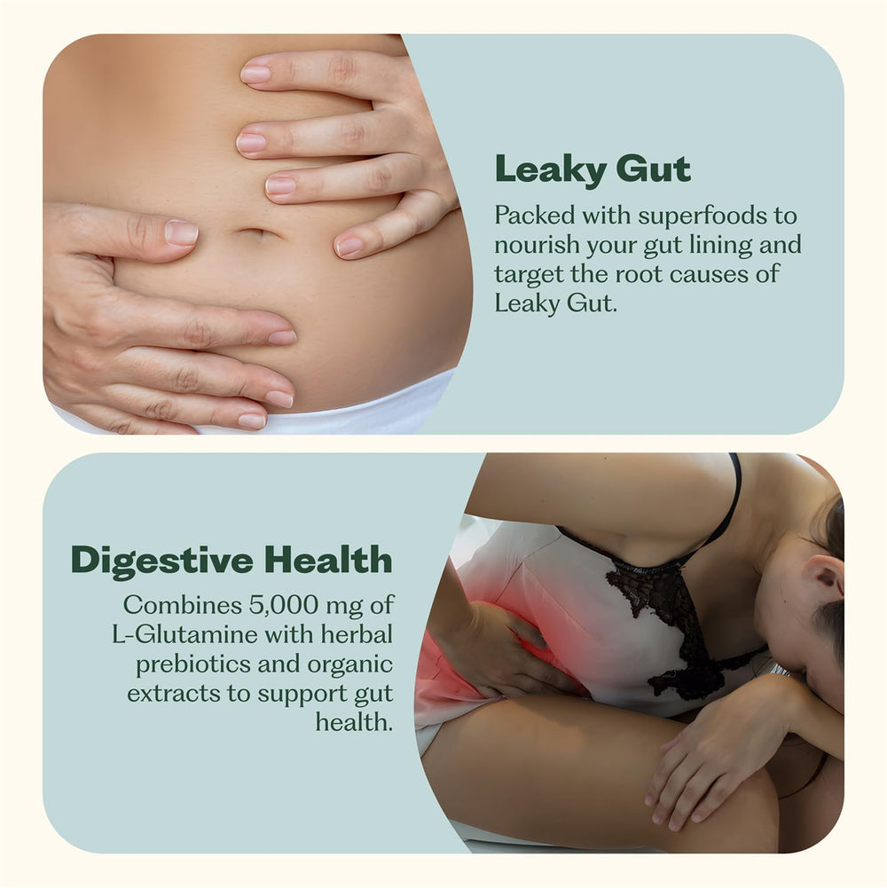 Vegan certified label on GutConnect 365 packaging