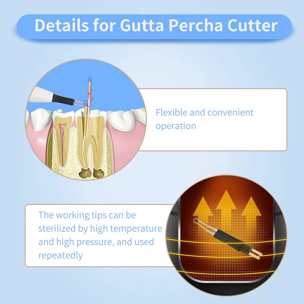 Gutta Percha Point Cutter performing vertical compaction