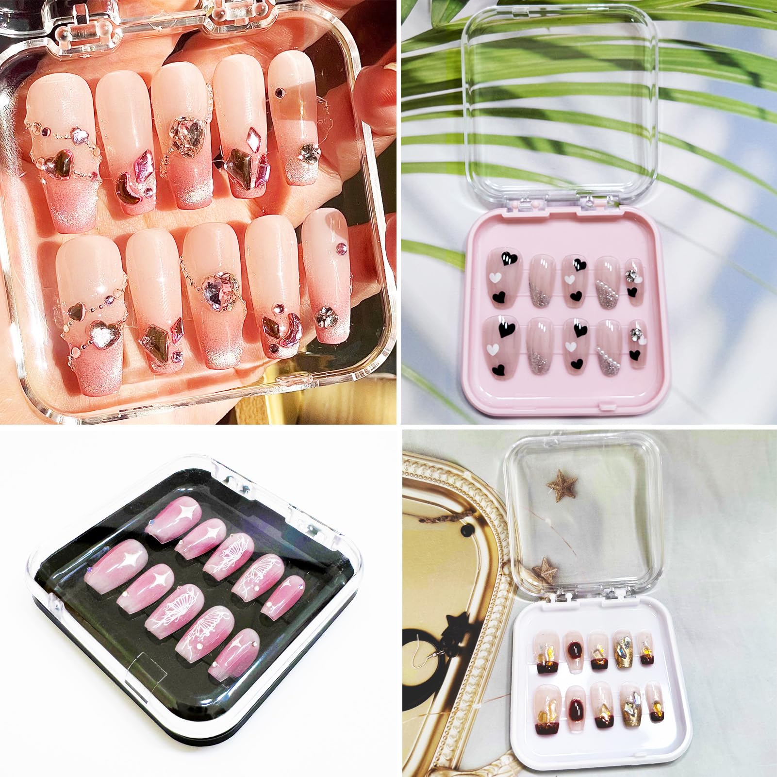 GUXACU nail storage display case ideal for professional salons