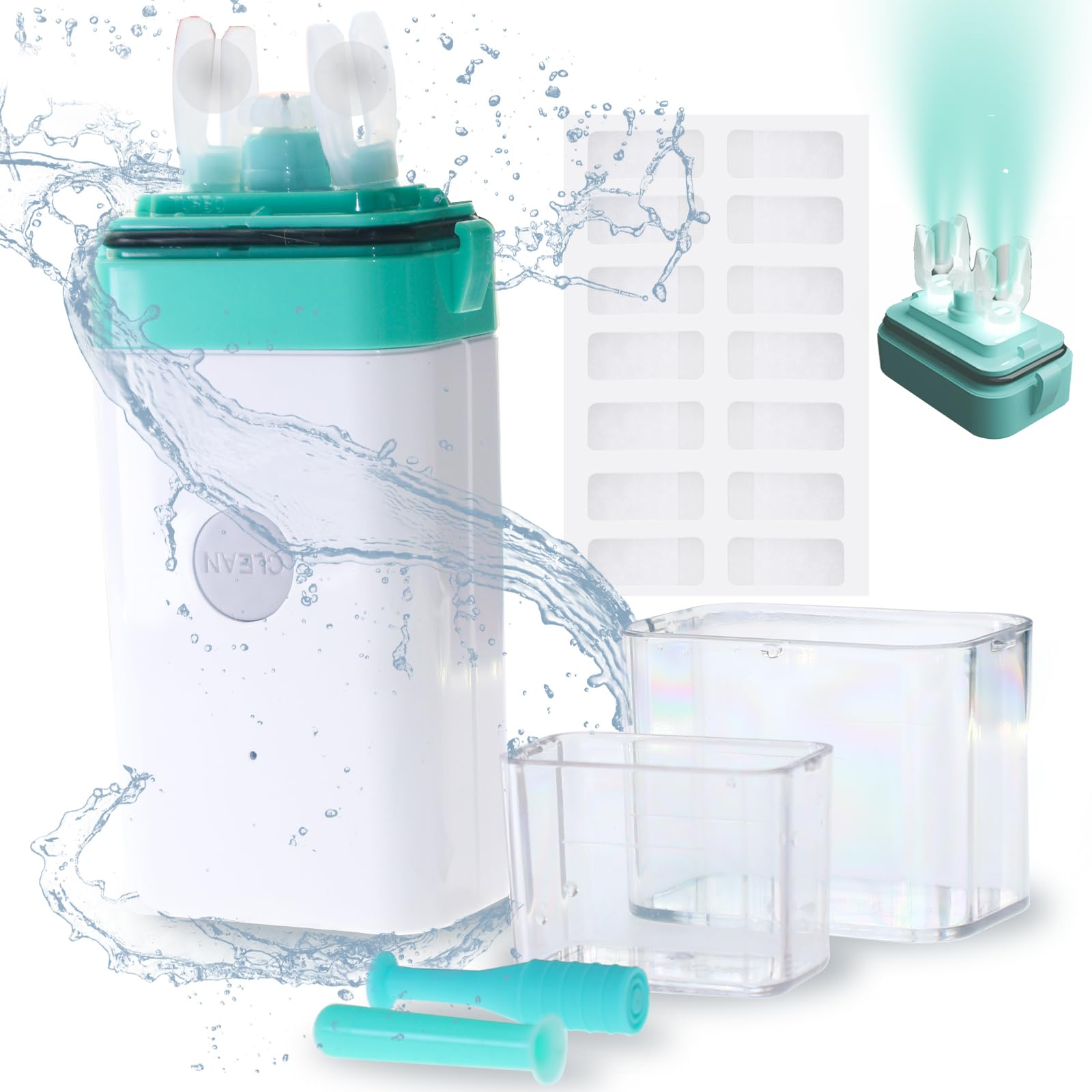 GV Pro 3in1 hard-lens cleaner compact travel size