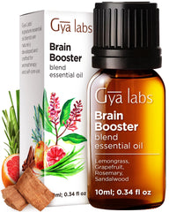 Gya Labs Brain Booster Essential Oil Blend bottle