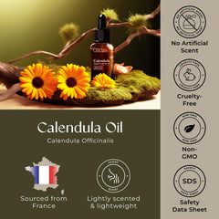 Calendula oil suitable for pet skin care