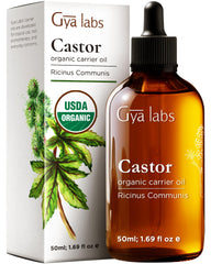 Gya Labs Castor Carrier Oil bottle - 1.7 fl oz