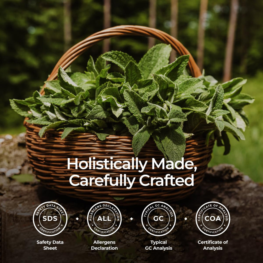 COA and MSDS documentation for Gya Labs Organic Peppermint Oil