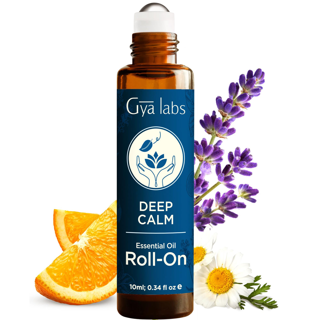 Gya Labs Deep Calm Roll-On bottle