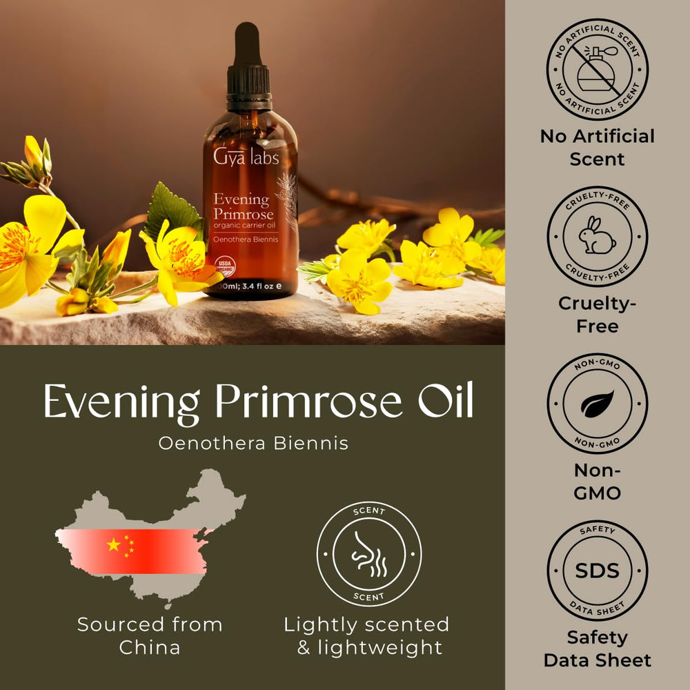Pure evening primrose oil for hair and skin on budget