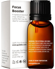 Lifestyle shot of Focus Booster in a workspace with minty aroma