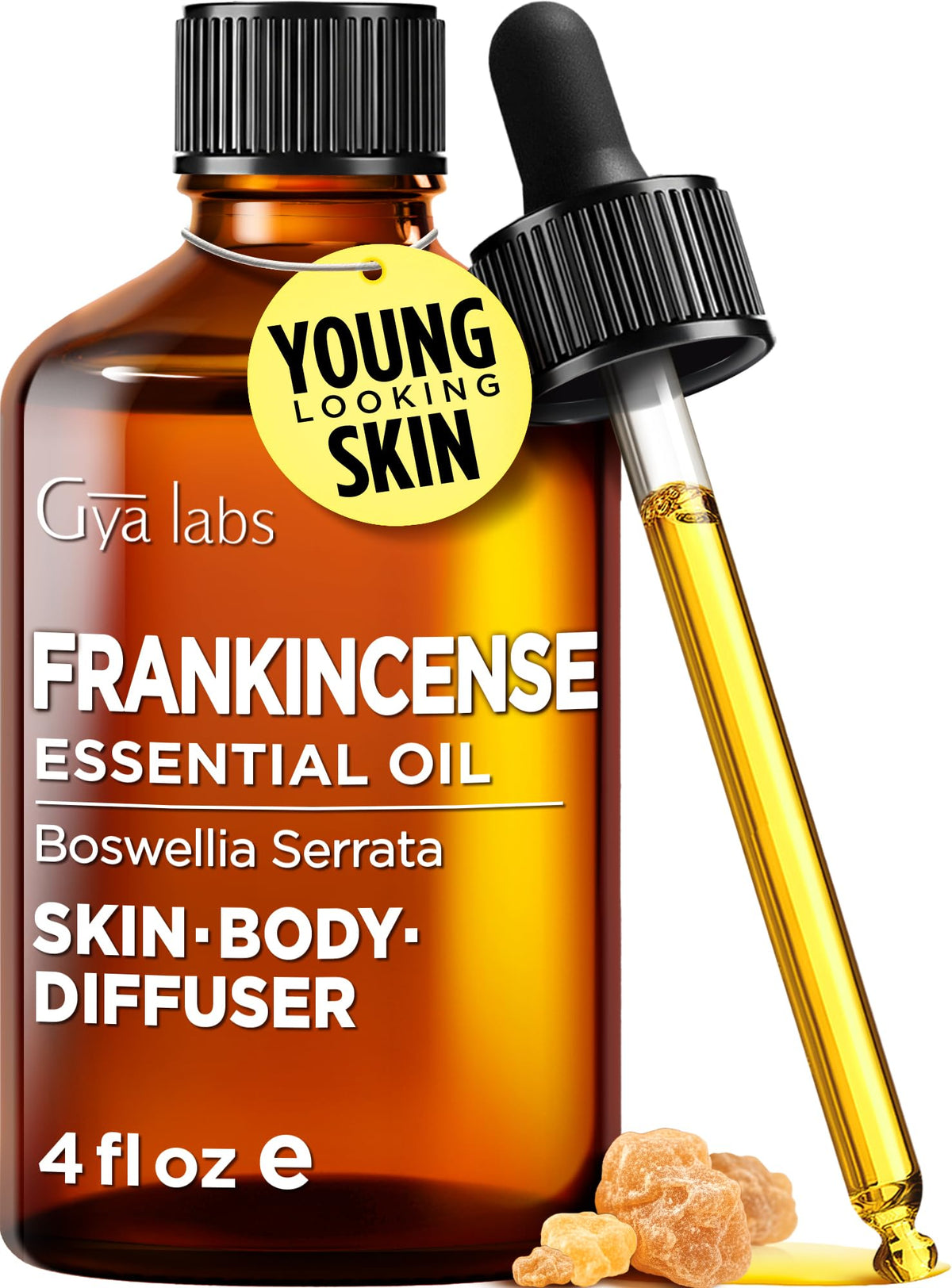 Gya Labs Frankincense Essential Oil 4 oz bottle