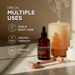 DIY candle making with frankincense essential oil