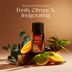 Ingredients: eucalyptus, sweet orange, tea tree, lemon
