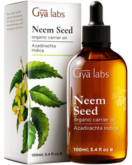 Gya Labs Neem Carrier Oil 3.4 oz bottle