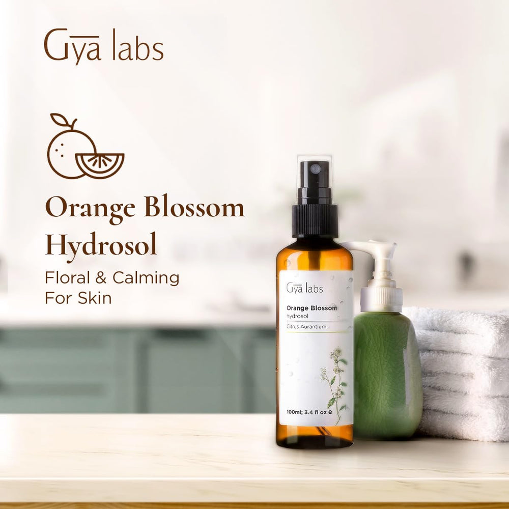 Hair refresher spray using neroli orange blossom water