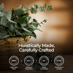 Safely bottled packaging of Gya Labs Organic Eucalyptus Oil