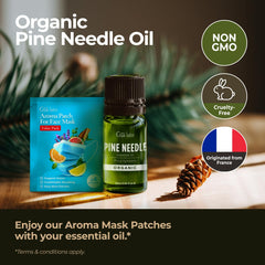Pine needle essential oil in diffuser setup