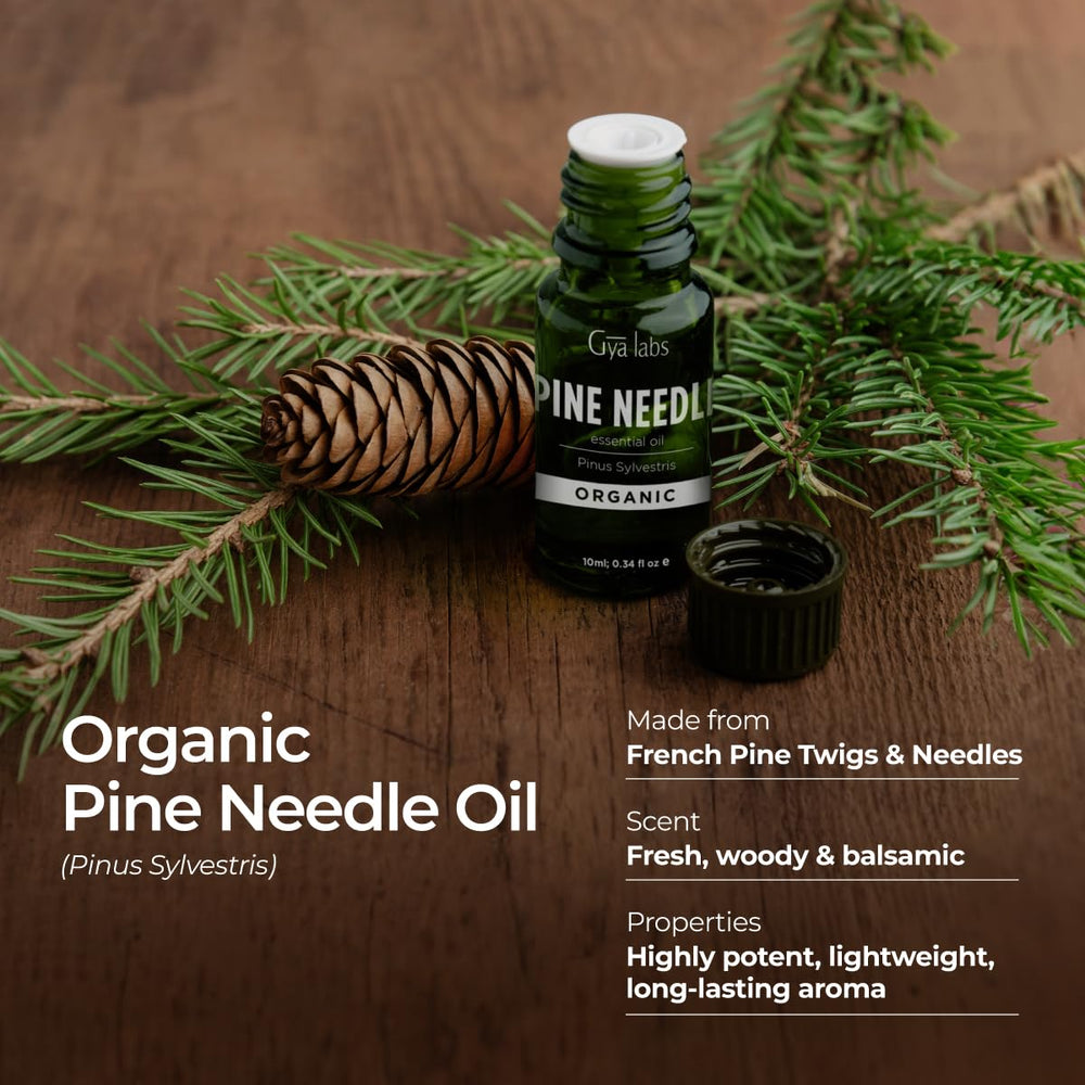 Pine needle essential oil for skin care