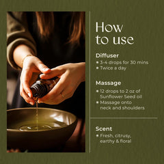 Peace essential oil blend used for candle making and DIY projects