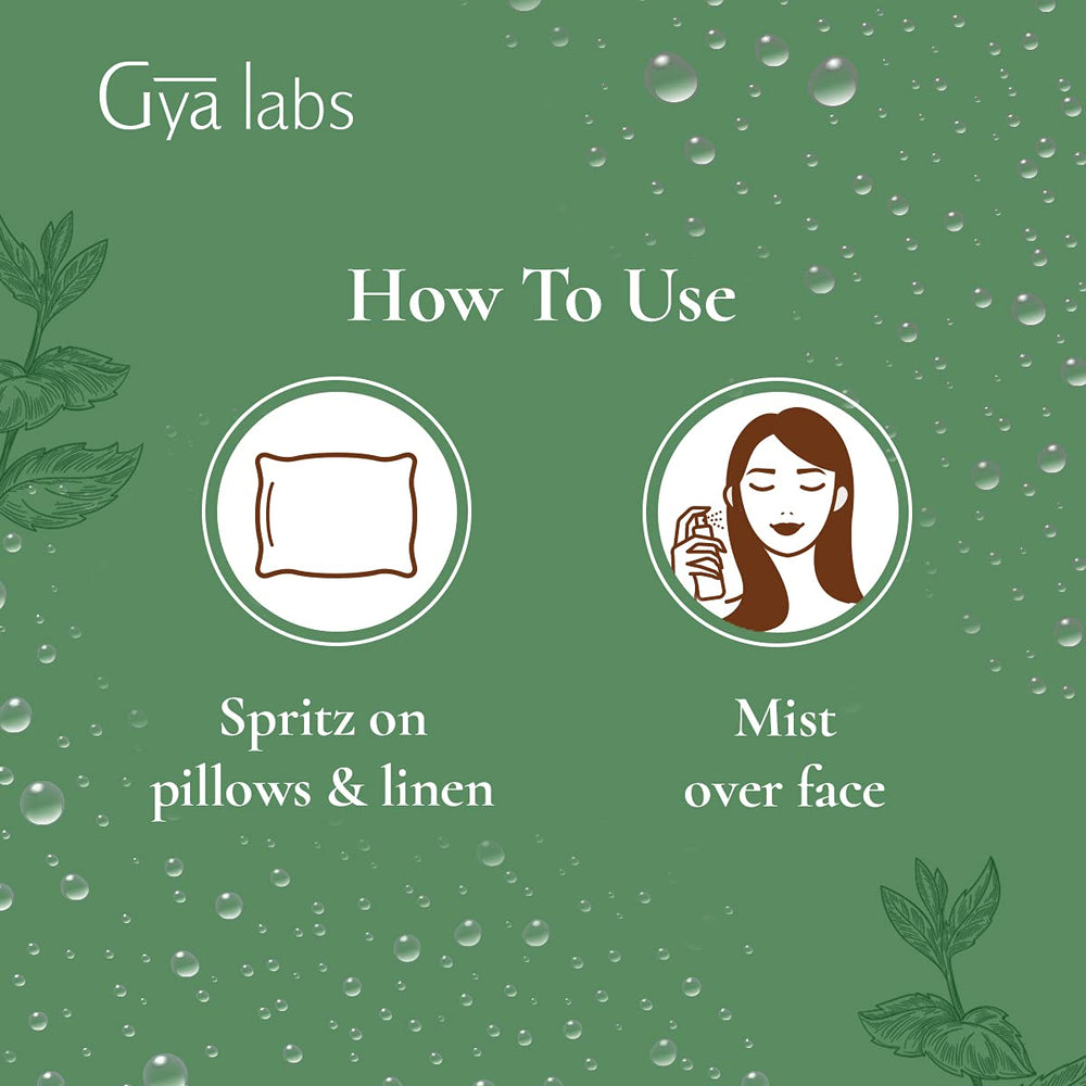 Peppermint hydrosol used on pillows, rooms, and linens for a fresh scent