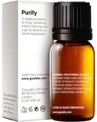 Purify essential oil blend shown for skincare routine