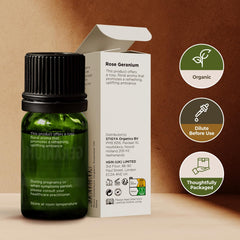 Packaging of Gya Labs Organic Rose Geranium Essential Oil
