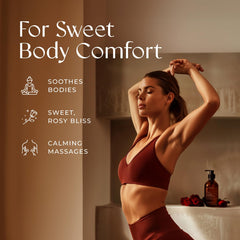 Packaging shot of Gya Labs Rose Massage Oil