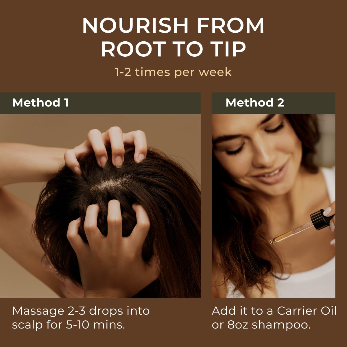 Gya Labs rosemary oil applied with carrier oil for nails and skin care