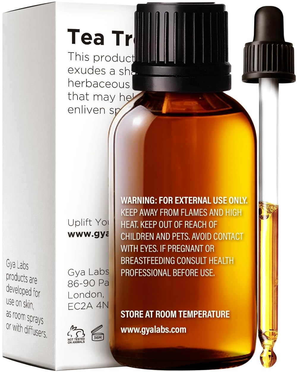 Tea tree essential oil for diffusers