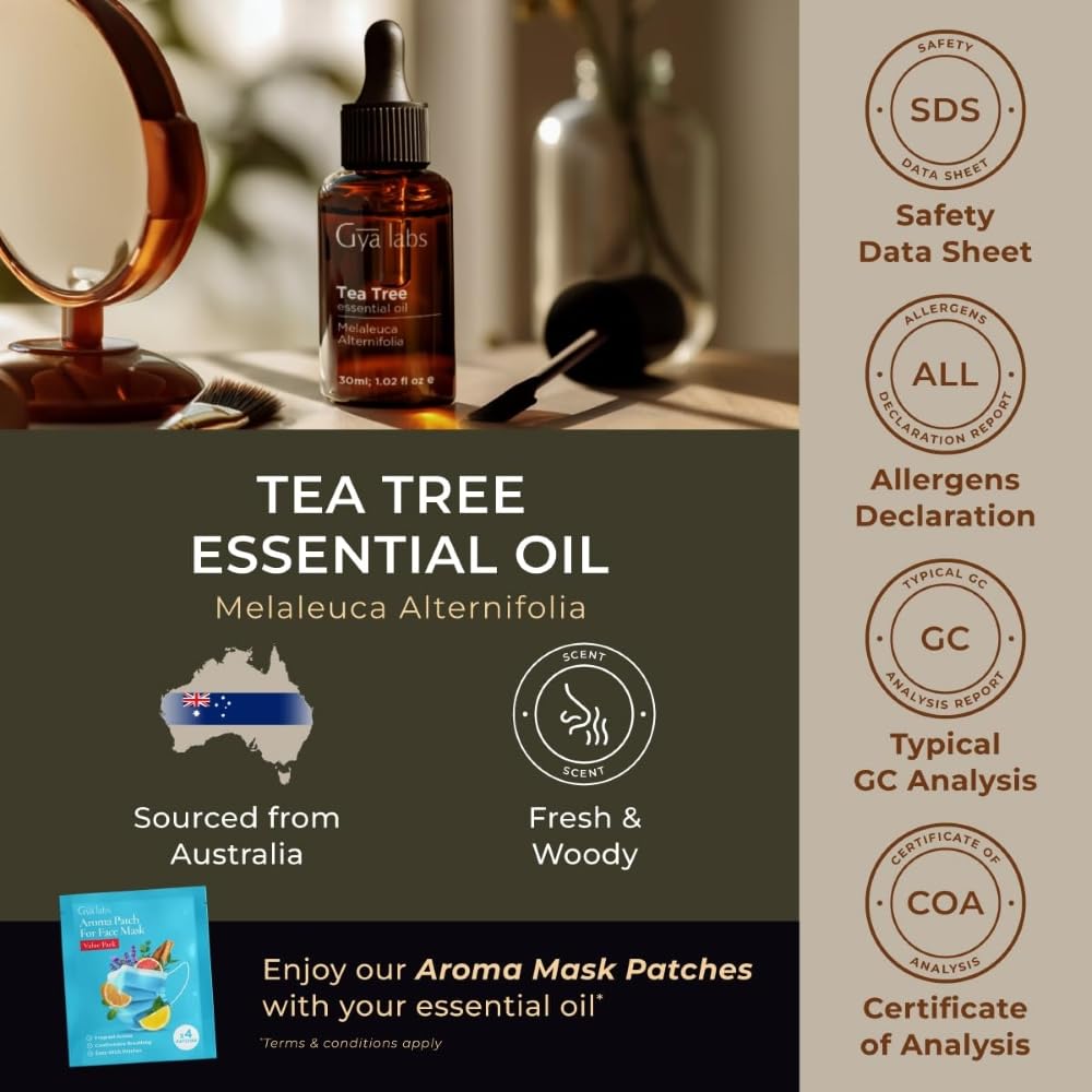 Tea tree oil for soap, candle making and aromatherapy