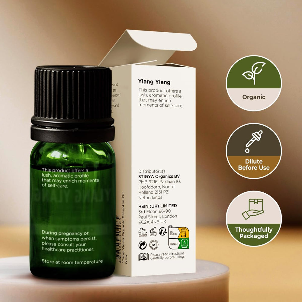 Aromatherapy and diffusing ylang ylang oil