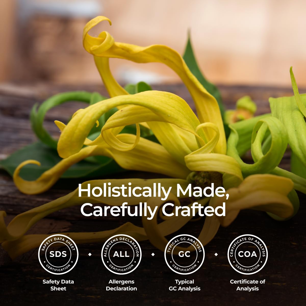 DIY candles and blends using ylang ylang essential oil
