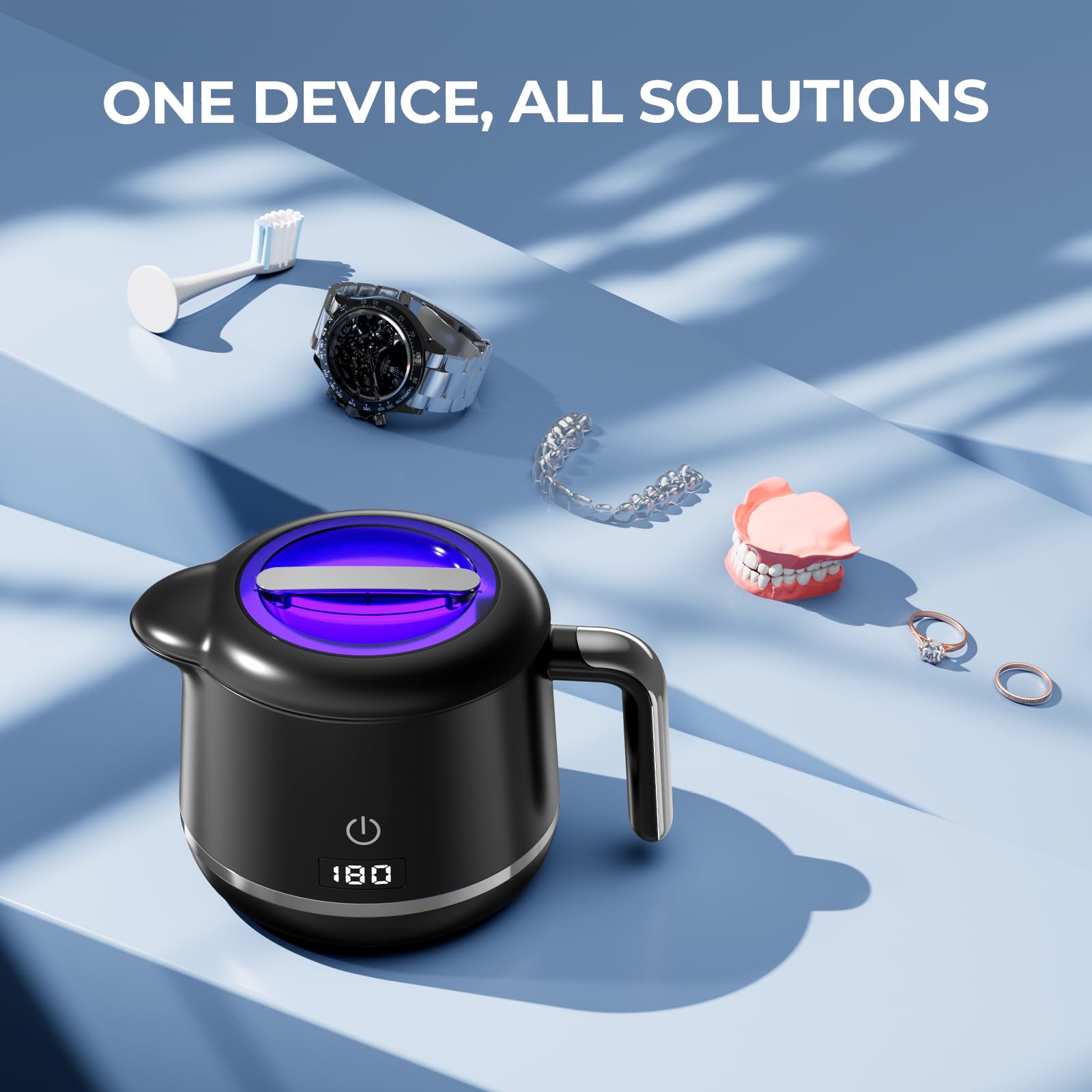 GYNHD versatile ultrasonic cleaner doubles as jewelry cleaner