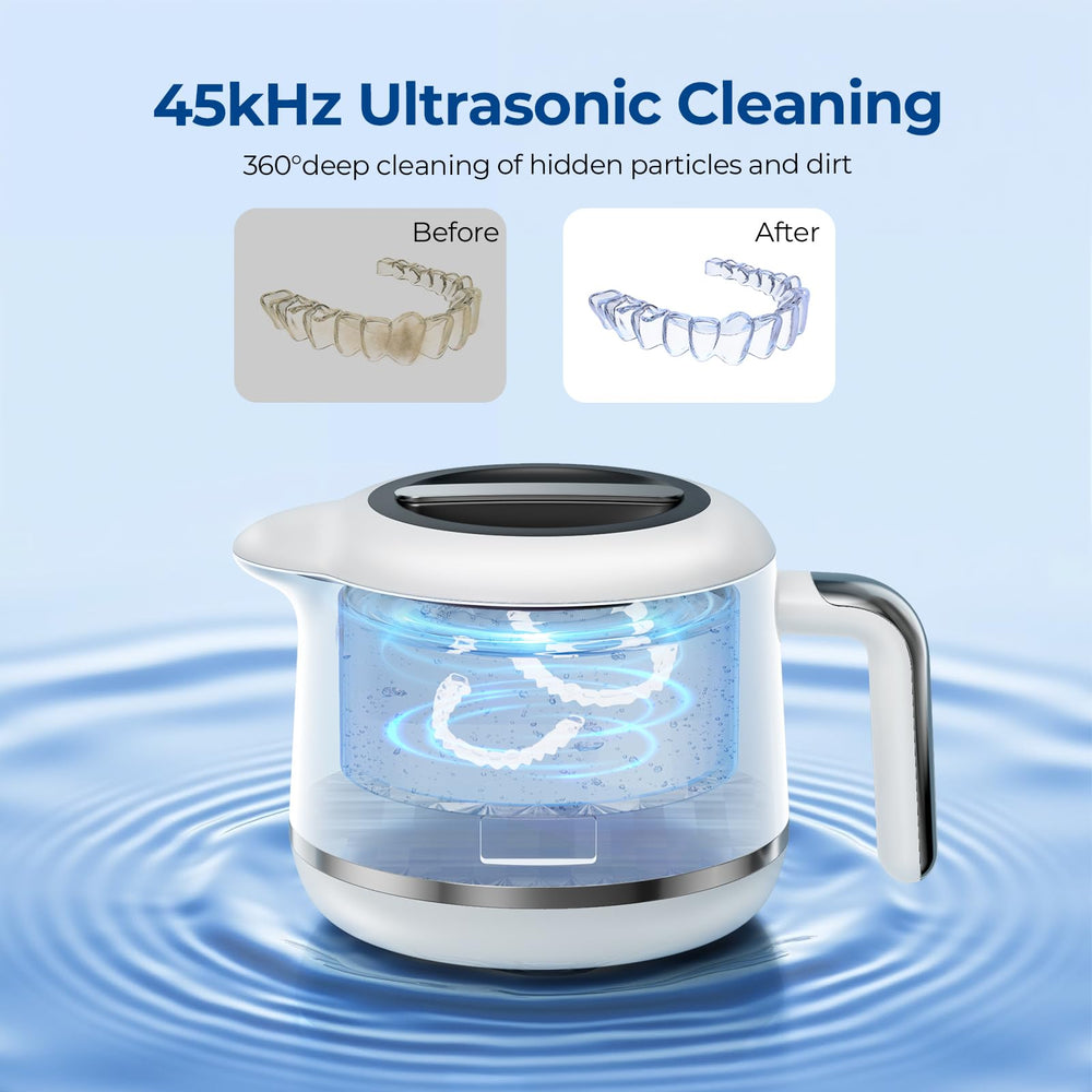 LED UV cleaning light activated for deep cleaning