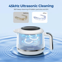 LED UV cleaning light activated for deep cleaning