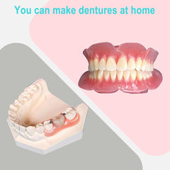 Gypsum model for denture kit