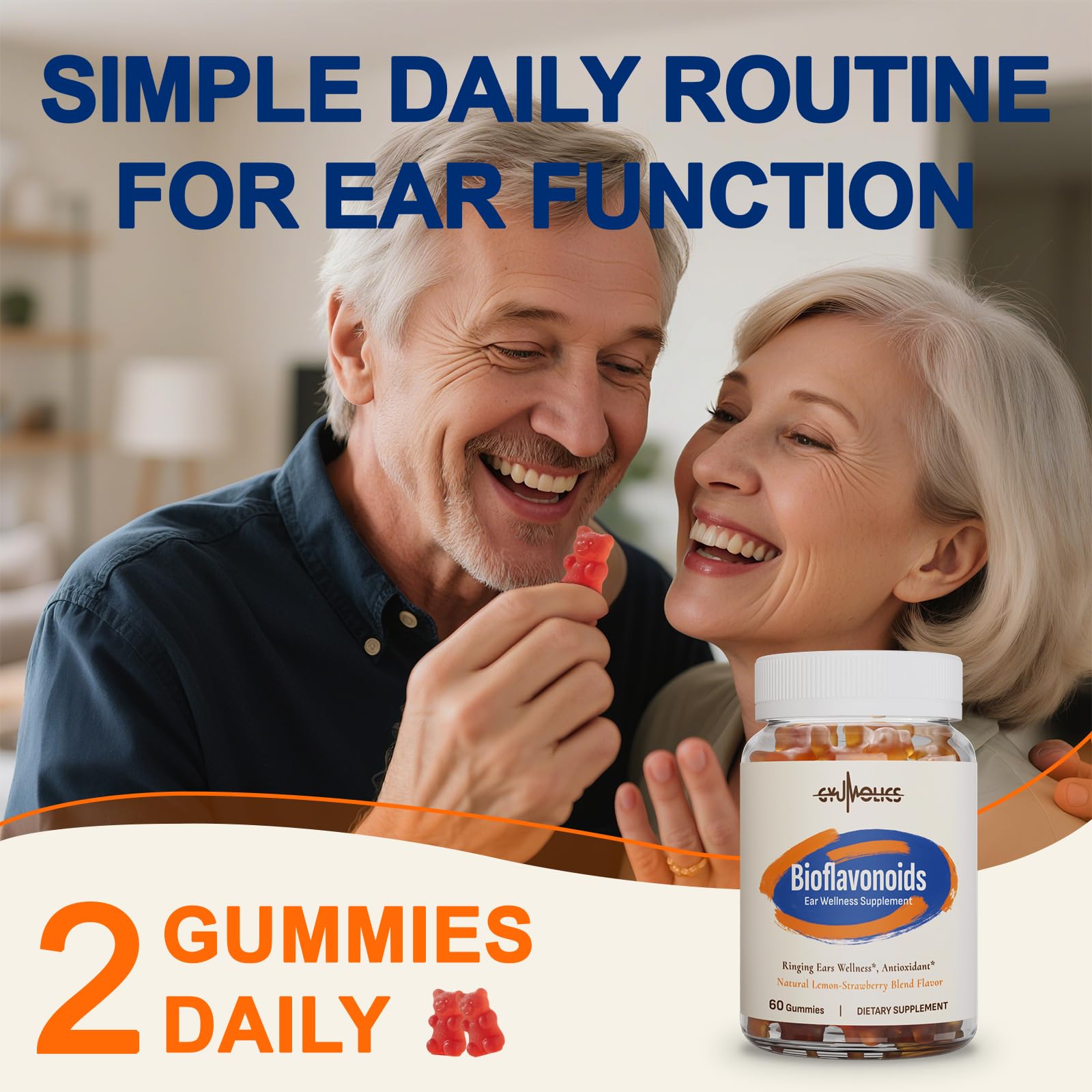 120 gummies per bottle for a 60-day supply