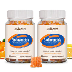 Front bottle of Gyumolics Flavonoid Gummies showing 3000mg bioflavonoid complex