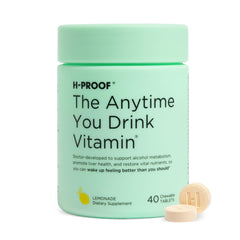 H-PROOF Anytime You Drink Vitamin bottle in Lemonade flavor