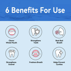 Travel-friendly mouthwash tablets with travel essentials