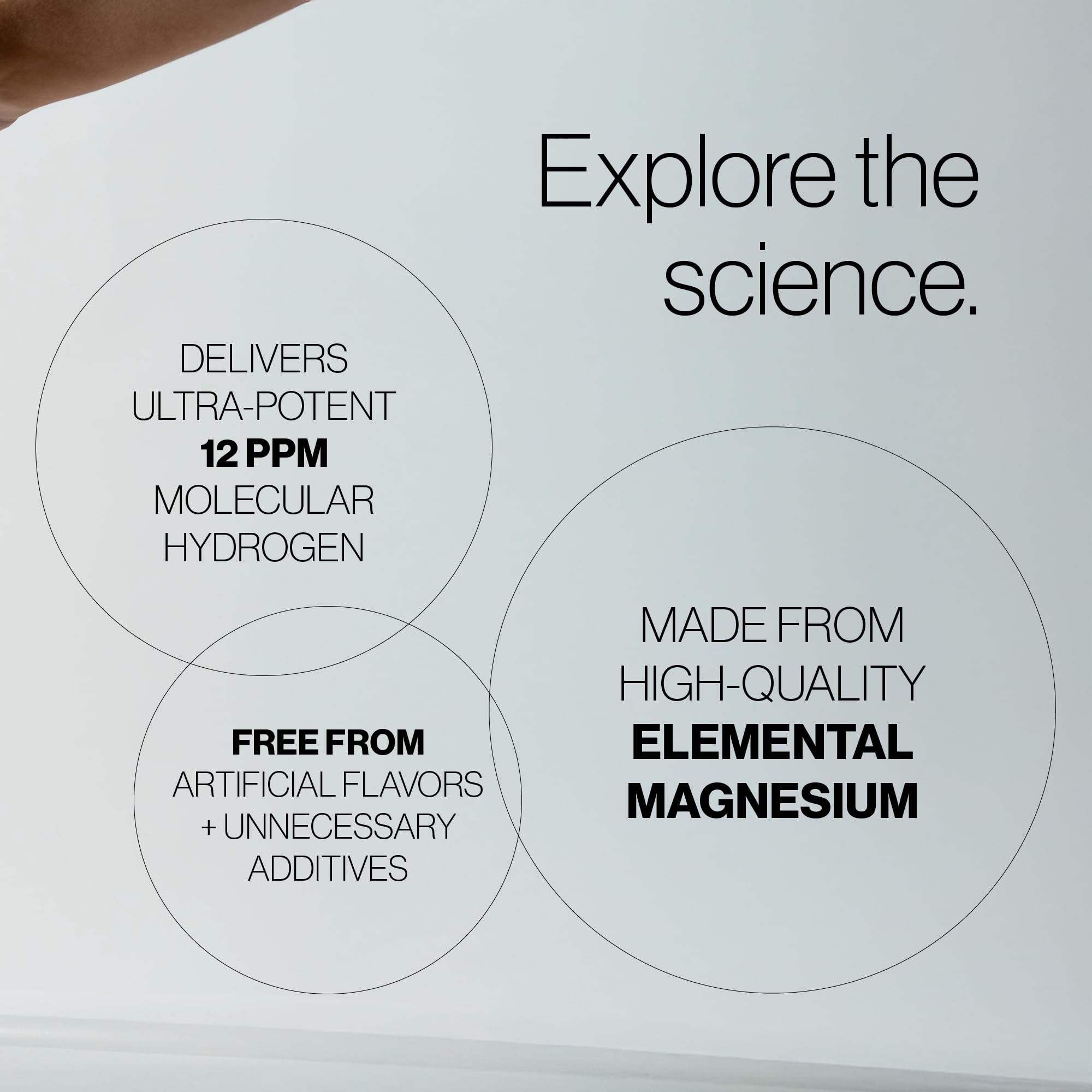 Water with 12 PPM molecular hydrogen