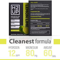 Sugar-free hydrogen tablet ingredients