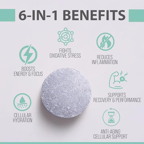 Zero flavor and zero sugar ingredients for H2UP tablets