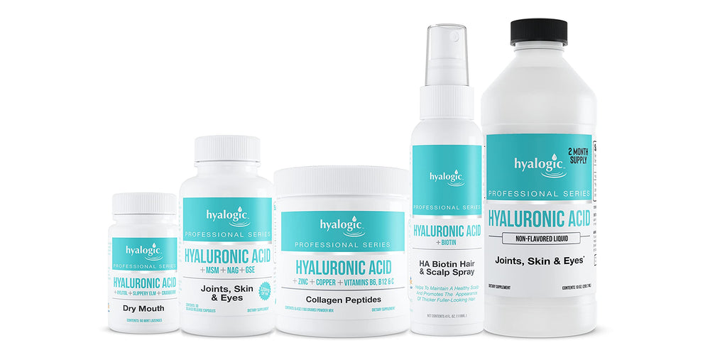 Packaging label for HA Professionals Collagen Powder