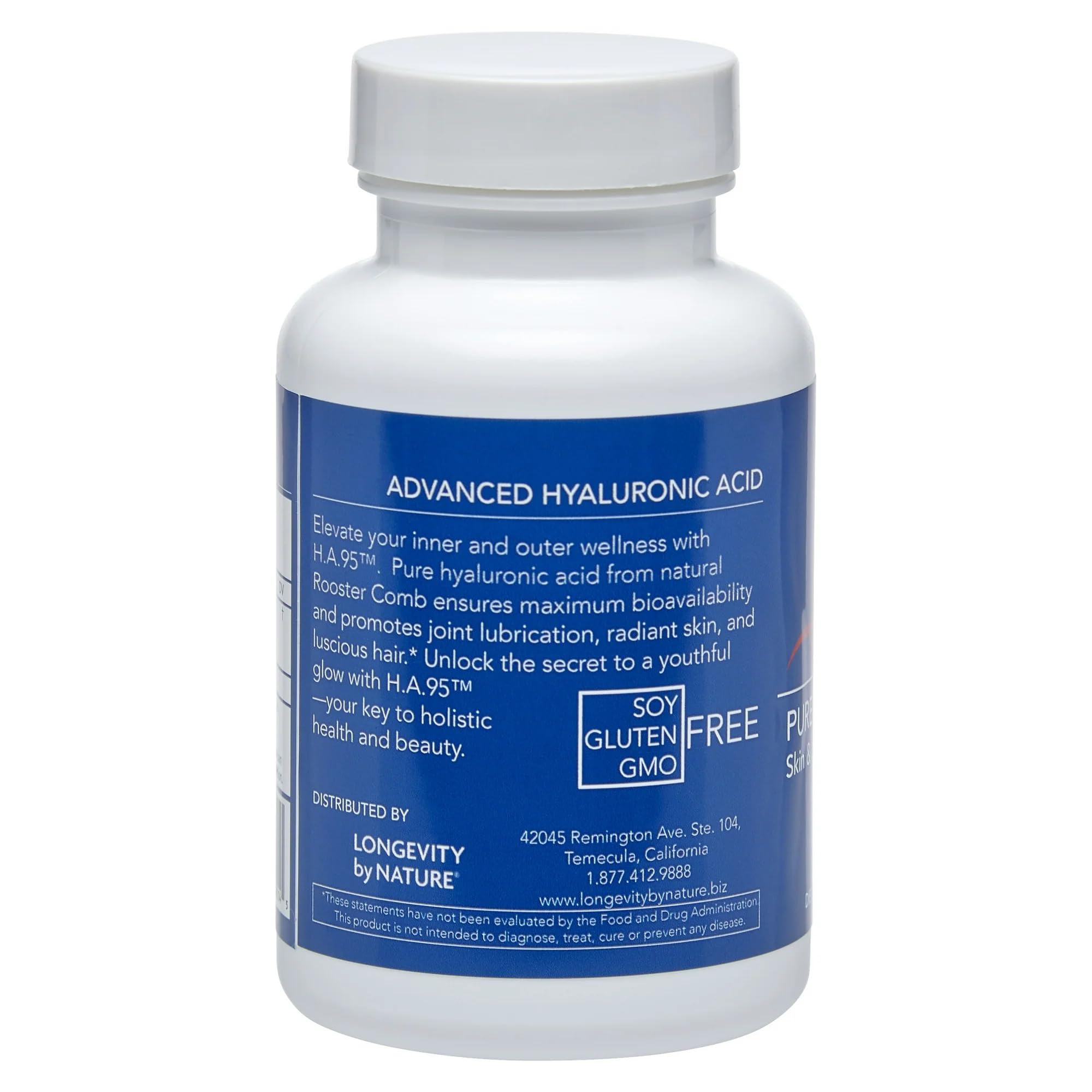 Hair hydration and scalp nourishment from H.A.95 supplement