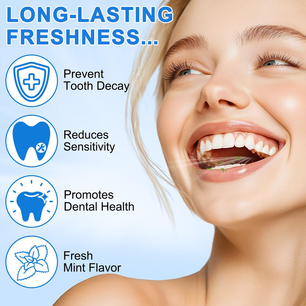 Ingredients and nutrition facts label for hydroxyapatite toothpaste