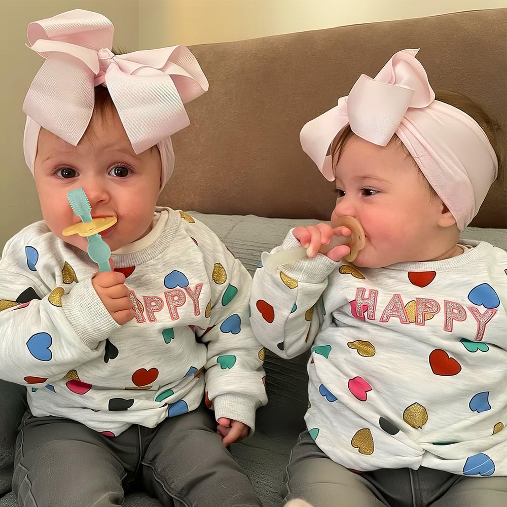 Toothbrush safe to chew for teething relief