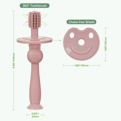 Packaging of Haakaa 360° Baby Toothbrush