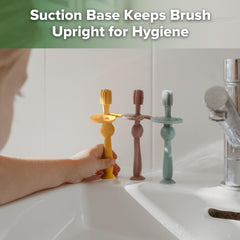 Food-grade silicone material used in the toothbrush
