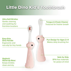 Close-up of ultra-soft bristles for gentle care