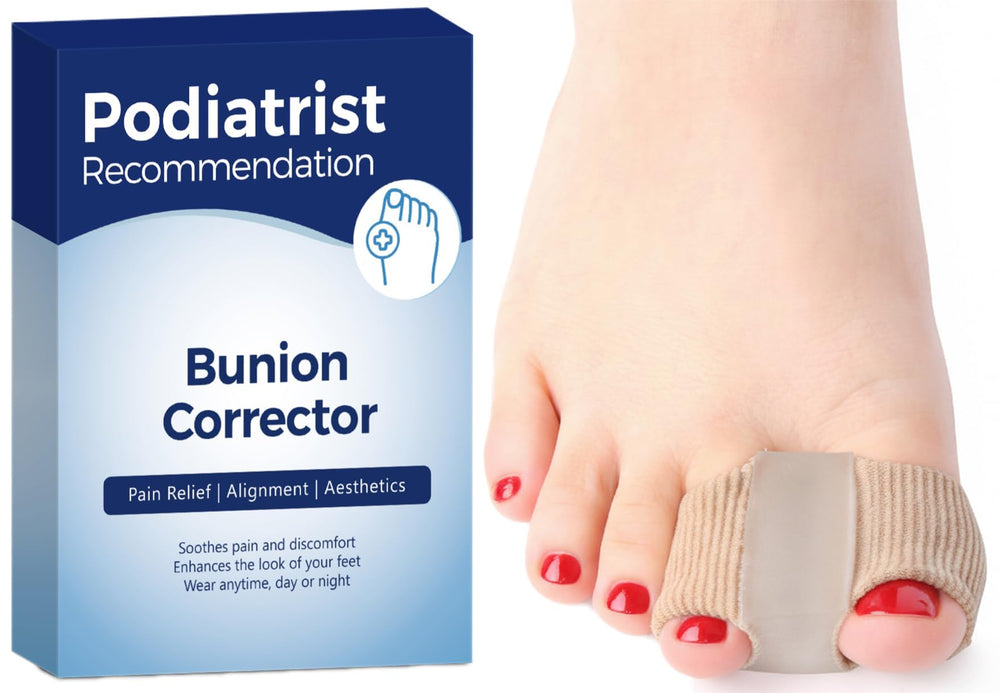 Habioer bunion corrector toe spacers in use for daily comfort and alignment